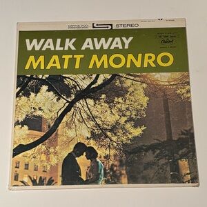 Matt Monro “Walk Away” Vinyl Record